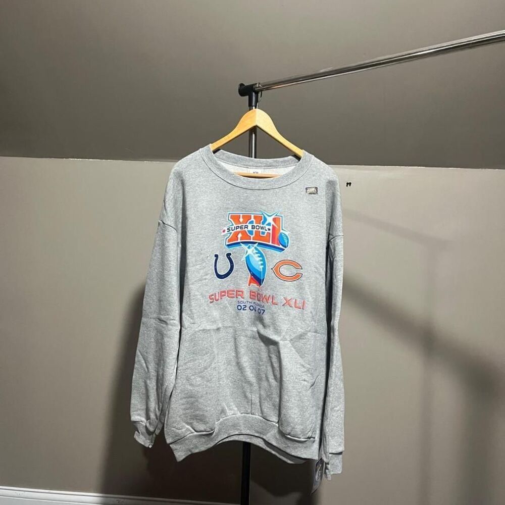 Y2K Colts vs Bears Super Bowl XLI Sweatshirt
